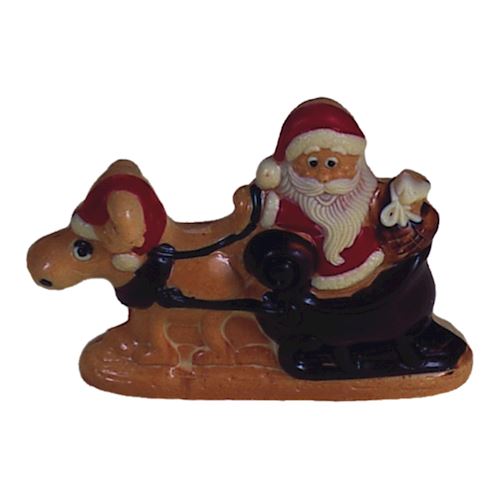 Chocoladevorm Kerstman + slee