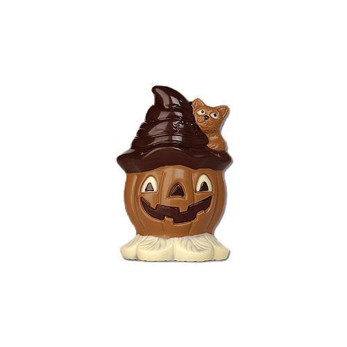 Chocoladevorm halloween pompoen 100 mm