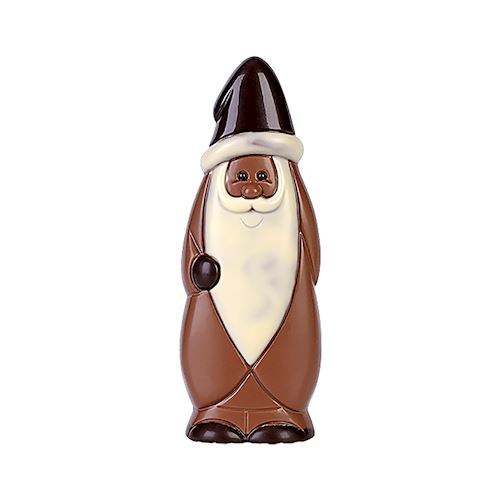 Chocoladevorm Kerstman met lange baard 163 mm