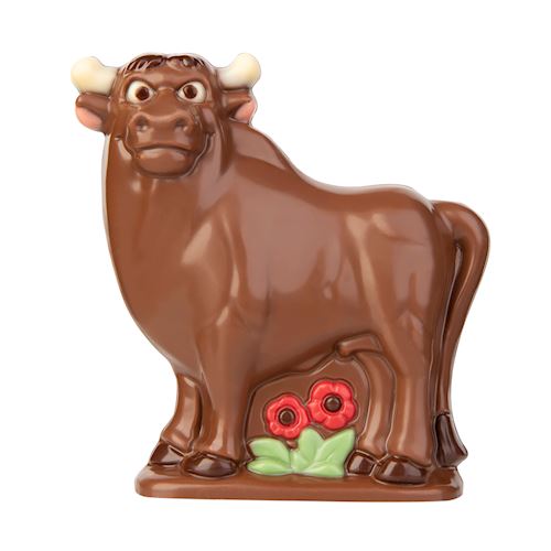 Chocoladevorm stier "Ferdl" 95 mm