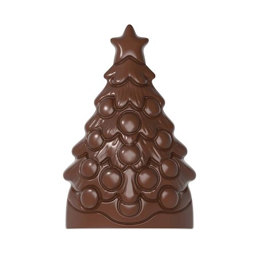 Chocoladevorm magneten kerstboom 200 mm