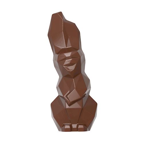 Chocoladevorm magneten lachhaas origami 150 mm