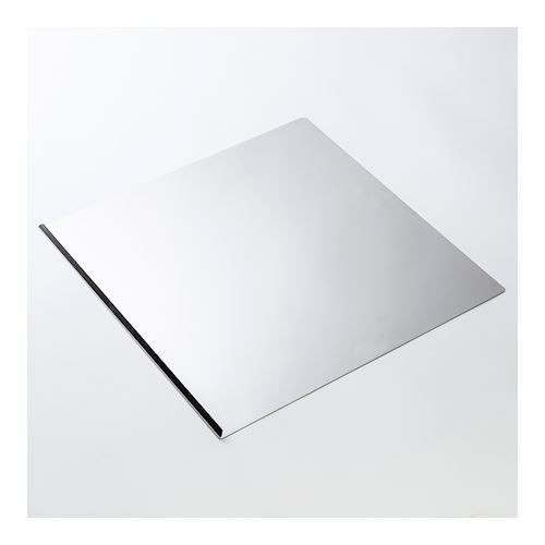 Inox plaat 400 x 400 x 5 mm