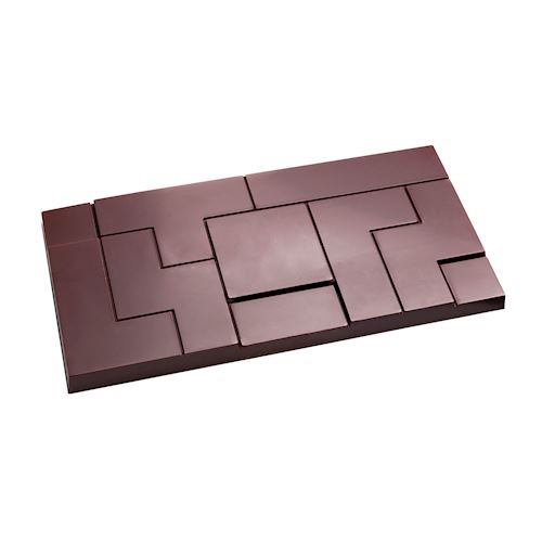 Chocoladevorm tablet tetromino rechthoek