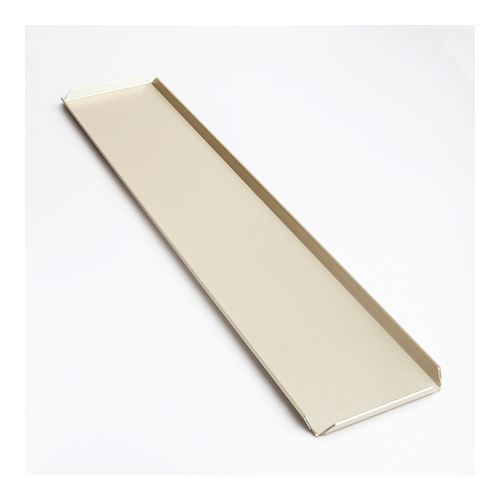 Plateau 500 x 100 mm champagne