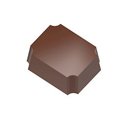 Chocoladevorm magneet rechthoek