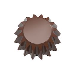 Chocoladevorm magneet zon