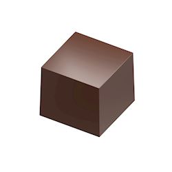 Chocoladevorm magneet kubus