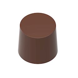 Chocoladevorm magneet vorm cilinder