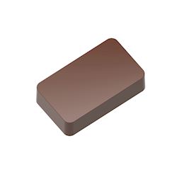 Chocoladevorm magneet rechthoek domino