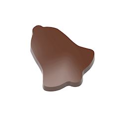 Chocoladevorm magneet klok