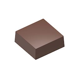 Chocoladevorm magneet vierkant