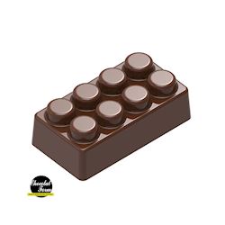 Chocoladevorm speelgoedblokje