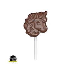 Chocoladevorm lolly eenhoorn