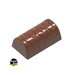 Chocoladevorm boomstam met decoratie - Alessandro Racca