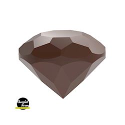 Chocoladevorm grote diamant