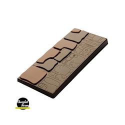 Chocoladevorm tablet 50 gr Maya namen