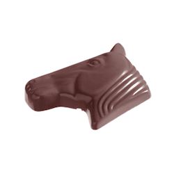 Chocoladevorm paardenhoofd