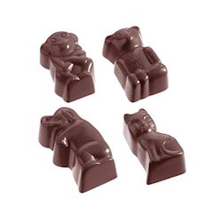 Chocoladevorm dieren 7 fig.
