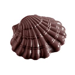 Chocoladevorm sint jacobsschelp 120 mm