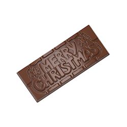 Chocoladevorm tablet Merry Christmas
