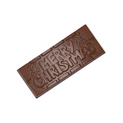 Chocoladevorm tablet Merry Christmas