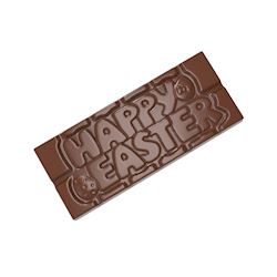 Chocoladevorm tablet Happy Easter