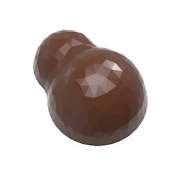 Chocoladevorm Double Bubble facet