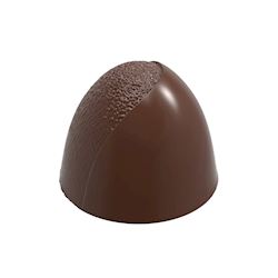 Chocoladevorm Amerikaanse half getextureerde truffel