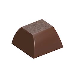 Chocoladevorm blokje met structuur