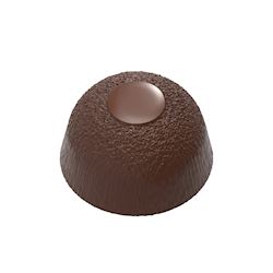 Chocoladevorm koepel met structuur