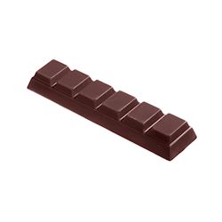 Chocoladevorm tablet gelijnd