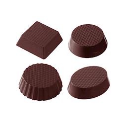 Chocoladevorm cup petitfour 4 fig.