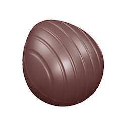 Chocoladevorm ei primitive gestreept 52 mm