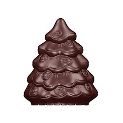 Chocoladevorm kerstboom