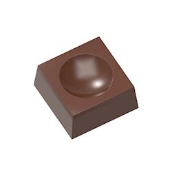 Chocoladevorm voet wereldbol 9 gr