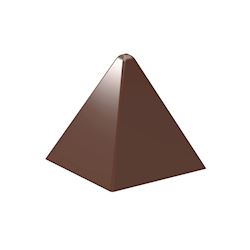 Chocoladevorm piramide glad