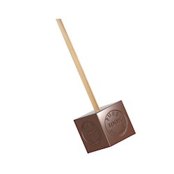 Chocoladevorm lolly blokje