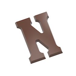 Chocoladevorm letter N 200 gr