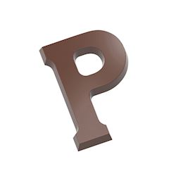 Chocoladevorm letter P 200 gr