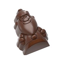 Chocoladevorm kerstman