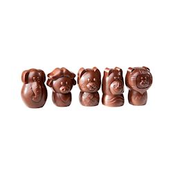 Chocoladevorm "The big five" klein 5 fig.