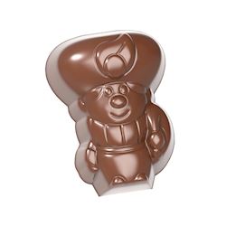 Chocoladevorm piet praline