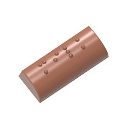 Chocoladevorm Braille praline "Milk"