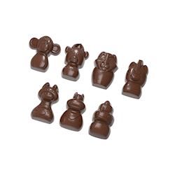 Chocoladevorm assortiment zoodieren