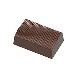 Chocoladevorm rechthoek plissé