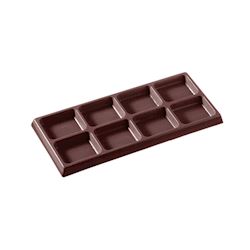 Chocoladevorm tablet 2x4 arcering