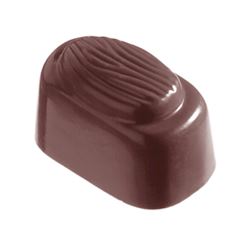 Chocoladevorm amandelblokje