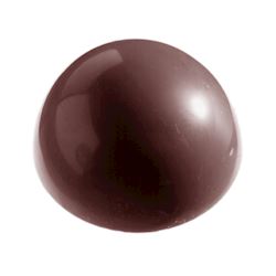 Chocoladevorm halve bol Ø 70 mm