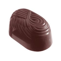 Chocoladevorm spuitmodel diep